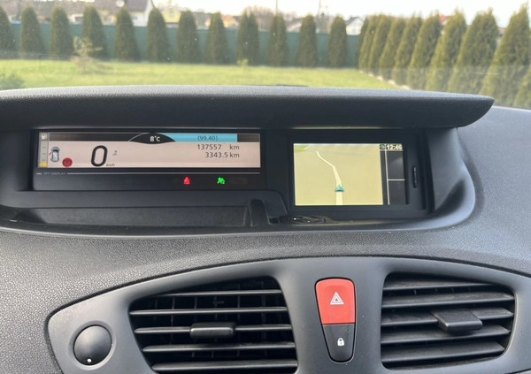 Renault Grand Scenic cena 22900 przebieg: 137557, rok produkcji 2011 z Zagórów małe 254